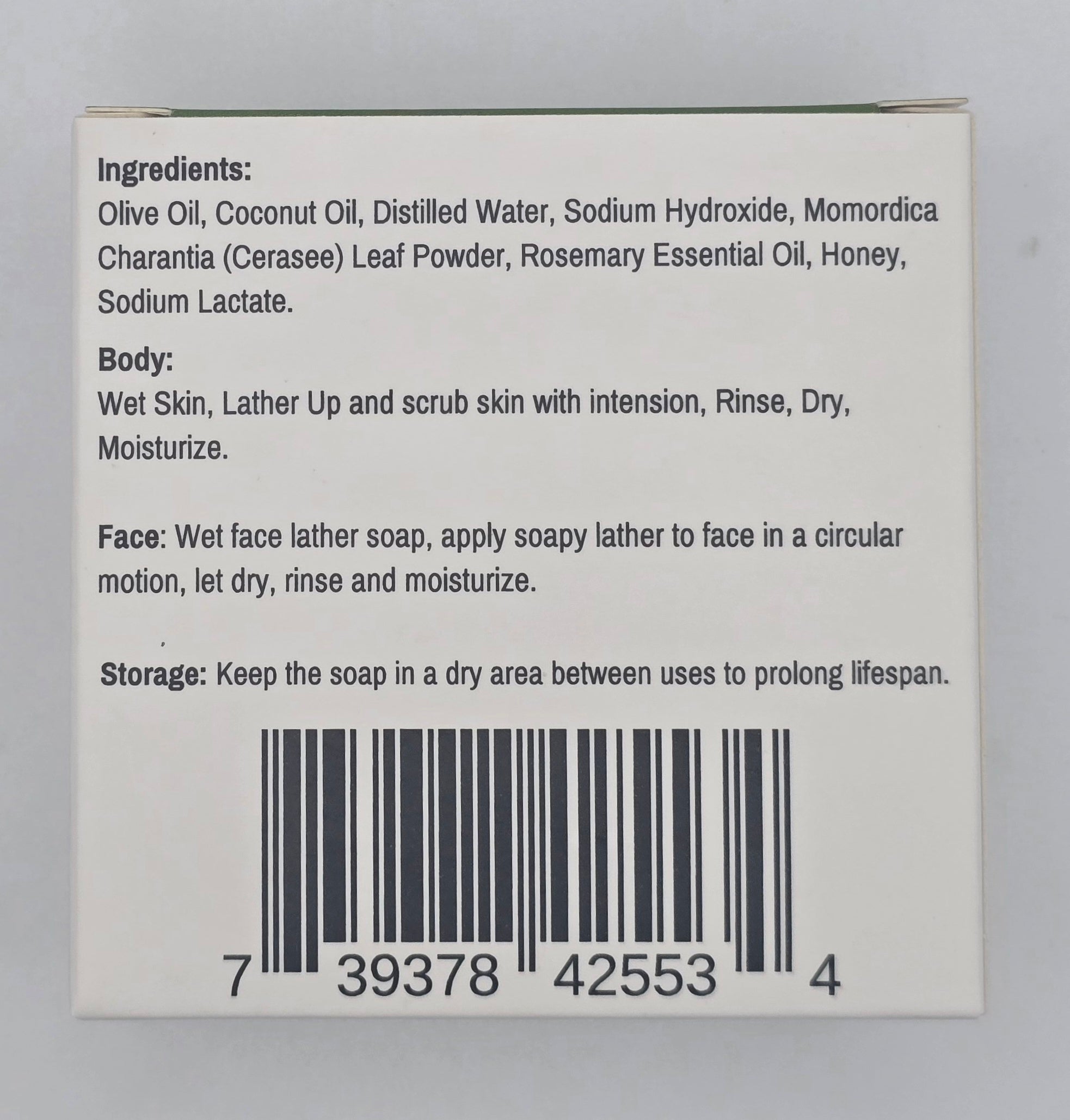Cerasee Soap